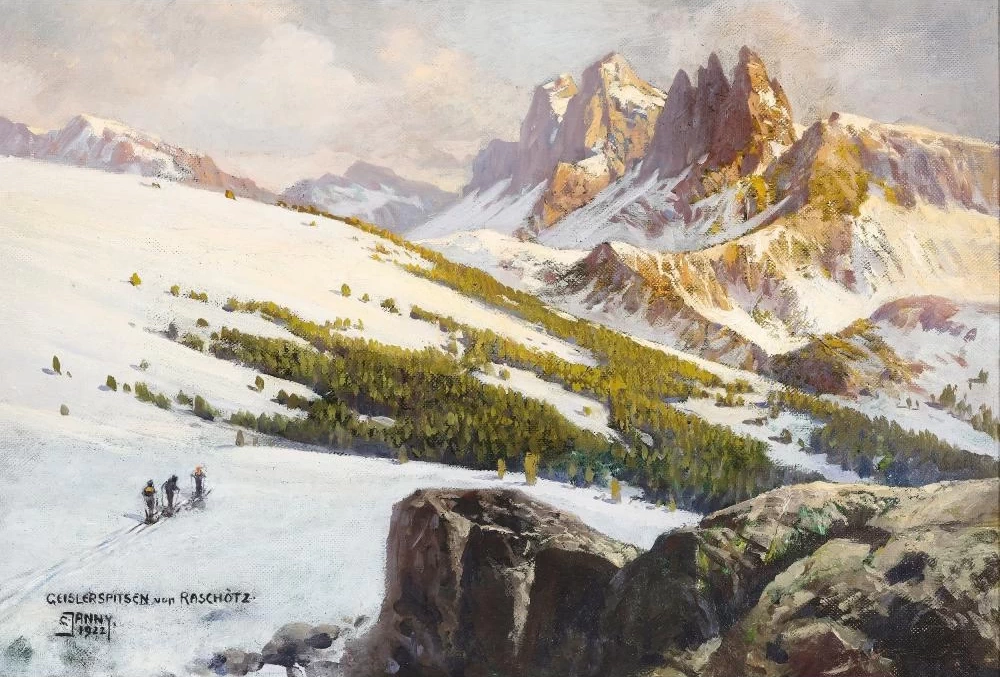 Cime delle Odle dal Rasciesa